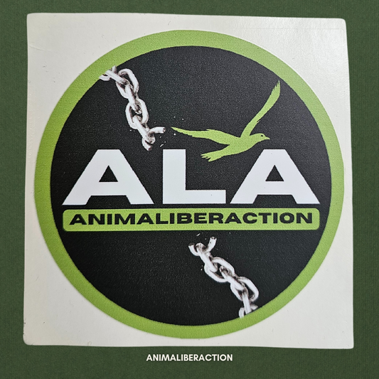 Adesivo AnimaLiberAction Grande - 9x9 cm