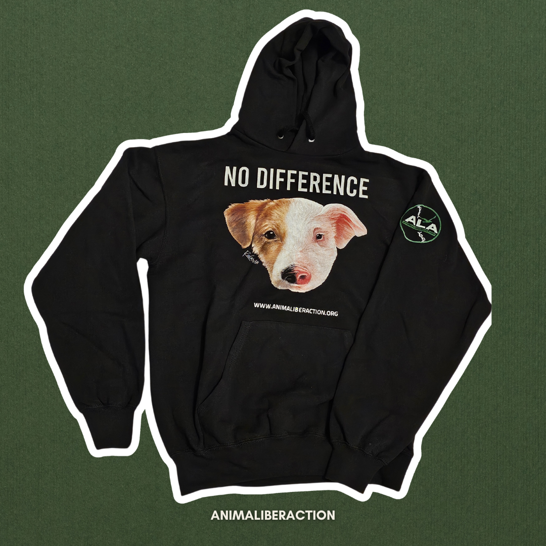 Felpa NO DIFFERENCE nera