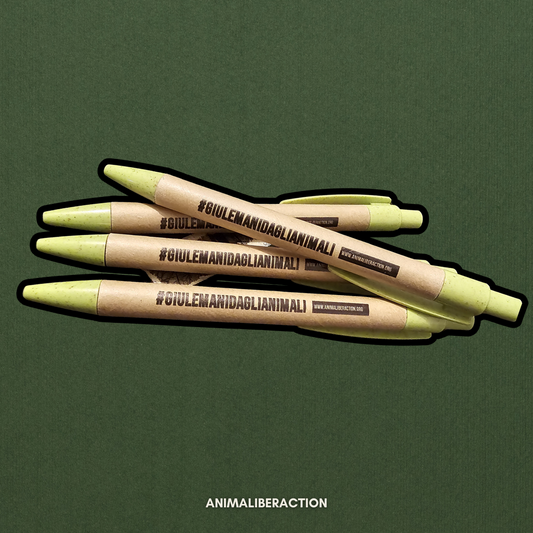 Penna Giù le mani dagli animali