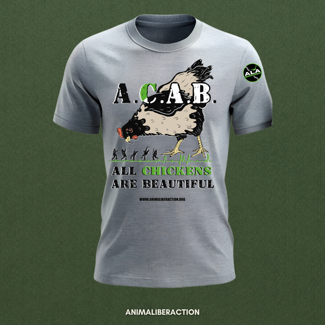 Tshirt ACAB grigia POLLO